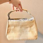 Victoria's Secret Vintage Victoria’s Secret Woven Floral Print Hand Bag Photo 1