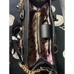 Juicy Couture  Black Quilted Charm Tote Bag NWT Gold Hardware Handbag Purse Photo 6