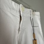 Arden B VTG Allen B Women's Sz 31 White Flare Pants Y2K Minimalist Resort Boho Chic Photo 6