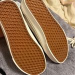 Vans Women's Beige and White Sneakers Photo 2