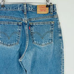 Levi's Vintage Levi’s 550 Classic Relaxed Fit Tapered Leg Denim Jeans Medium Wash 12S Photo 2