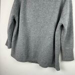 Ellen Tracy 100% Wool Cowl Neck Zip Sweater Jacket Sz XL Grey Photo 11