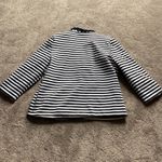Alfred Dunner Alfred Black/White Striped Blazer SIZE 14 Photo 3