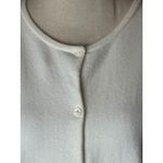 Lilly Pulitzer ‎ Sweater Women White Knit Crew Neck Cardigan Preppy Coastal Beach Photo 5
