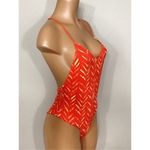 New. Dolce Vita plunge neck swimsuit. Retails $149 Orange Photo 3