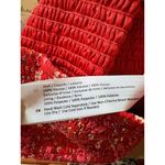 NWT Band Of The Free Joelle Crimson Floral Smocked Crop Top Women’s Size Large Red Photo 10