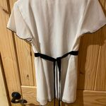 Studio Y  Chic White and Black Lace Top size small Photo 4