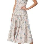 Saylor  - Althea Dress Floral Ruffle Maxi Dress Photo 0