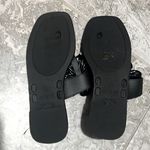 Larroude Hibiscus Sandals in Black, Size 10/11 NEW w/o Box Black Photo 6