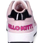 Hello Kitty Women’s Pink, White, And Black Casual Court Sneakers Size 10 Photo 2