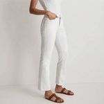 Madewell NEW Kick Out Crop Jeans in pure white, 24 Photo 2