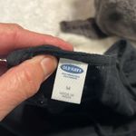 Old Navy Spaghetti Strap Black Flowy Top White Embroidery New Photo 7