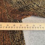 Amanda Smith Vintage Amanda Cardigan Womens XL Orange Brown Stripe Fall Open Front Side Slits Photo 9