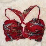 PINK - Victoria's Secret Victoria's Secret PINK V-Wire Date Push-Up Bra Tropical Floral Lace Women’s S Photo 5