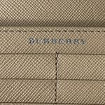 Burberry  Tan Calf Leather Long Wallet includes Certificate of Authenticity Photo 12