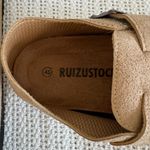New. Women’s Suede Flat Loafers – Comfy Walking Travel Shoes Tan Size 11.5 Photo 8