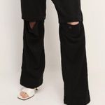Storets  Berkley Splicing Pants and Shorts in One in Black Size S Photo 9