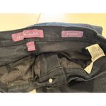 Gloria Vanderbilt  Amanda Pants Womens 10 Black Straight Mid Rise Stretch Travel Photo 2