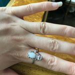 Natural Jade Sterling Silver Dragon Ring Size 10 Photo 2