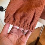 Madewell ‎ Pink Knit Texture And Thread Full Sleeve V Neckline Long Sleeve Top XS Photo 5