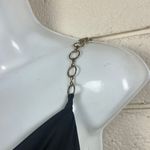 Princess Polly  Mia black bodysuit with chain straps size 6 Photo 2