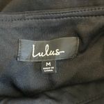 Lulus NWOT  Hey Honey Black Backless Bodycon Dress Mini Open Back LBD Party Sze M Photo 5