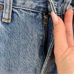 AGOLDE Mia Mid Rise Straight Distressed Jeans In Rule Size 24 Photo 3