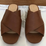 Clarks Sheer35 Women's Heeled Mule, Gold Metallic Leather, US Size 8 M. Photo 0