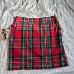 Royal & Awesome Royal Stewart Tartan Ladies Golf Skort 2 NEW Red Size XS Photo 1