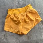 Senita Athletics  Yellow Marathon Shorts Size Medium Photo 1