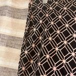 Meg & Margot Black And Pale Pink Pull‎ On Pants Size Medium Photo 4