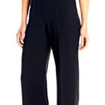 Trina Turk  Black Lace Sleeveless Wide Leg Flared Jumpsuit Size 4 Photo 0