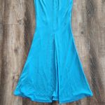 Retrofete Raven Dress in Peacock Blue Size XS Halter Open Back NWT Photo 9