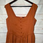 Cider  • Mini Dress • Brown/Orange • Medium • Tiered Photo 1