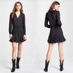 Veronica Beard  Riggins Silk Dress in Black Multi Sz 0 Photo 2