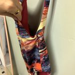 Colorful Striped Women’s One Piece Swimsuit Red Size undefined Photo 1