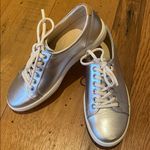 Ecco  Soft 7 Sneaker Metallic Silver Size 7.5 Photo 1
