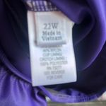 Croft & Barrow  Body Sculpting One Piece Swim Suit eggplant size 22W ruched Photo 14