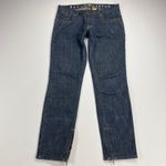 Parasuco Denim Legend Blue Jeans Women's Size 28 Zip Ankle Jean Style 8008KER Photo 2