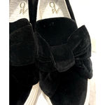Nine West Onosha Black Slipon Round Toe Velvet Sneaker Wo’s Size 11 Photo 4