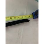 Premium Double Row Grommet Belt 2 Hole Faux Leather Biker Punk Goth 43" Black Photo 4