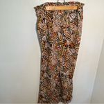 Cato  Tropical Tango Palazzo Pant Floral Paisley Photo 6