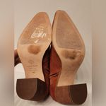 Antonio Melani Bishop Suede Western Booties Women’s Foxtail Brown size 9M Photo 9