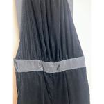 NWT STAUD Black Velvet Halter Jumpsuit Sz. 4 Photo 3