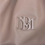 Badgley Mischka  Taupe Wrapped Frame Clutch NWT Photo 9