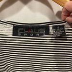 Vintage 80’s Chaus Sport oversized black and white cotton t Photo 1