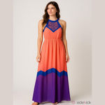 Gianni Bini GB Colorful Sleeveless Dress Small Photo 6