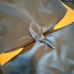 Bec & Bridge Navy Blue Dress Long Sleeve Tie front size 8 Photo 3