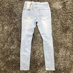 Corona Ripped Super Skinny Jeans in Light Blue, Size 40​​​​​ Blue Photo 1
