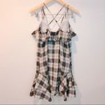 BCBGeneration XXS Plaid Lena Ruffle Dress- NWOT Photo 5